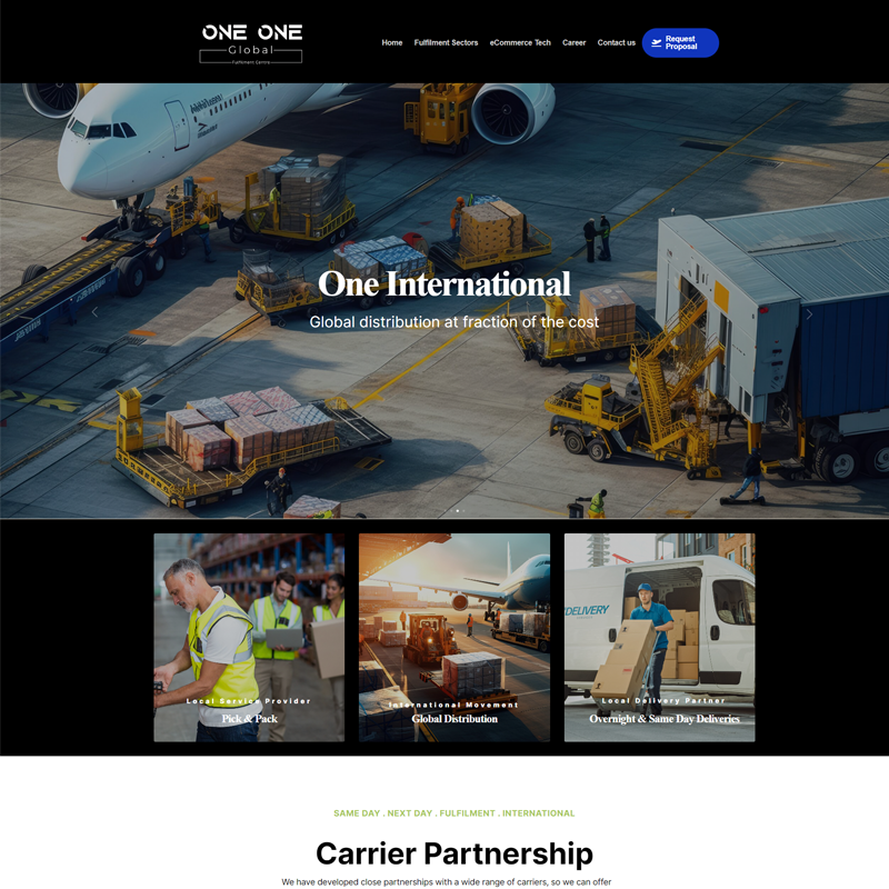 One One Global website